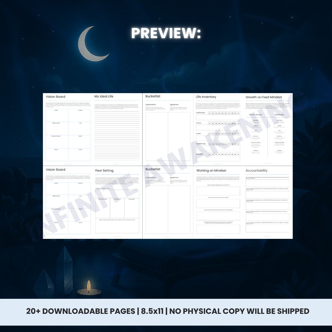 Manifesting Journal: Dream Life Edition ✨