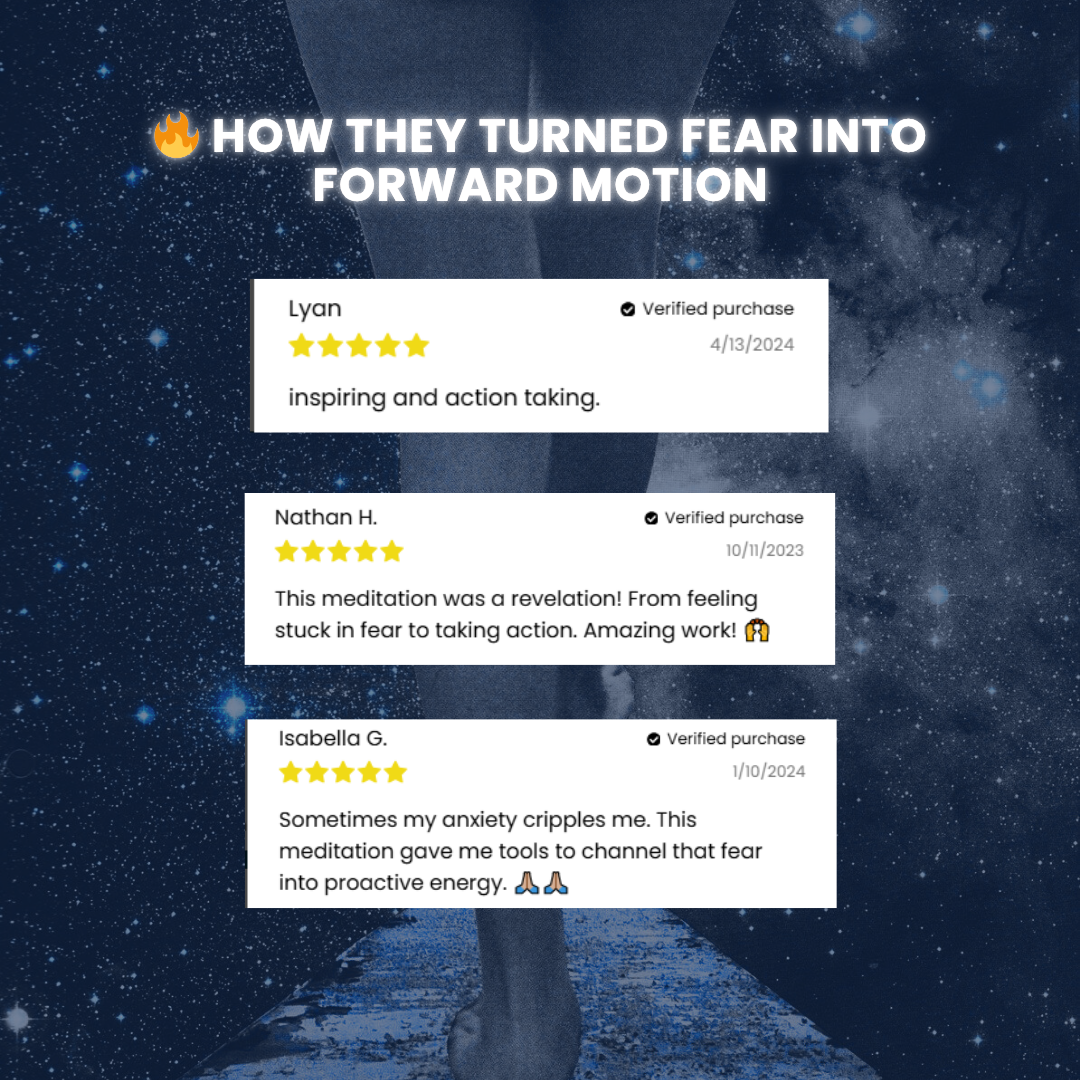 Transform Fear Into Action Meditation
