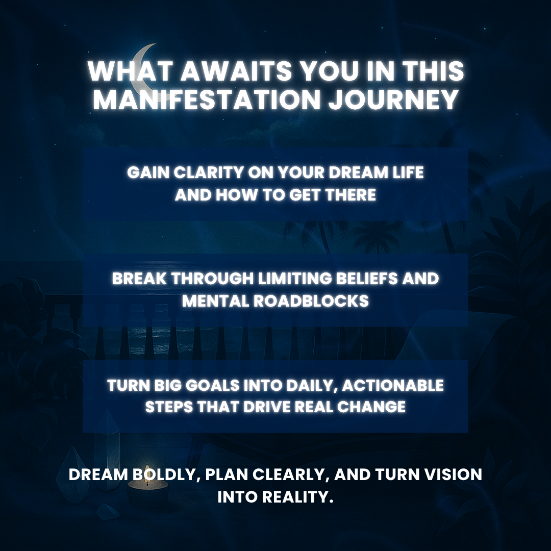 Manifesting Journal: Dream Life Edition ✨