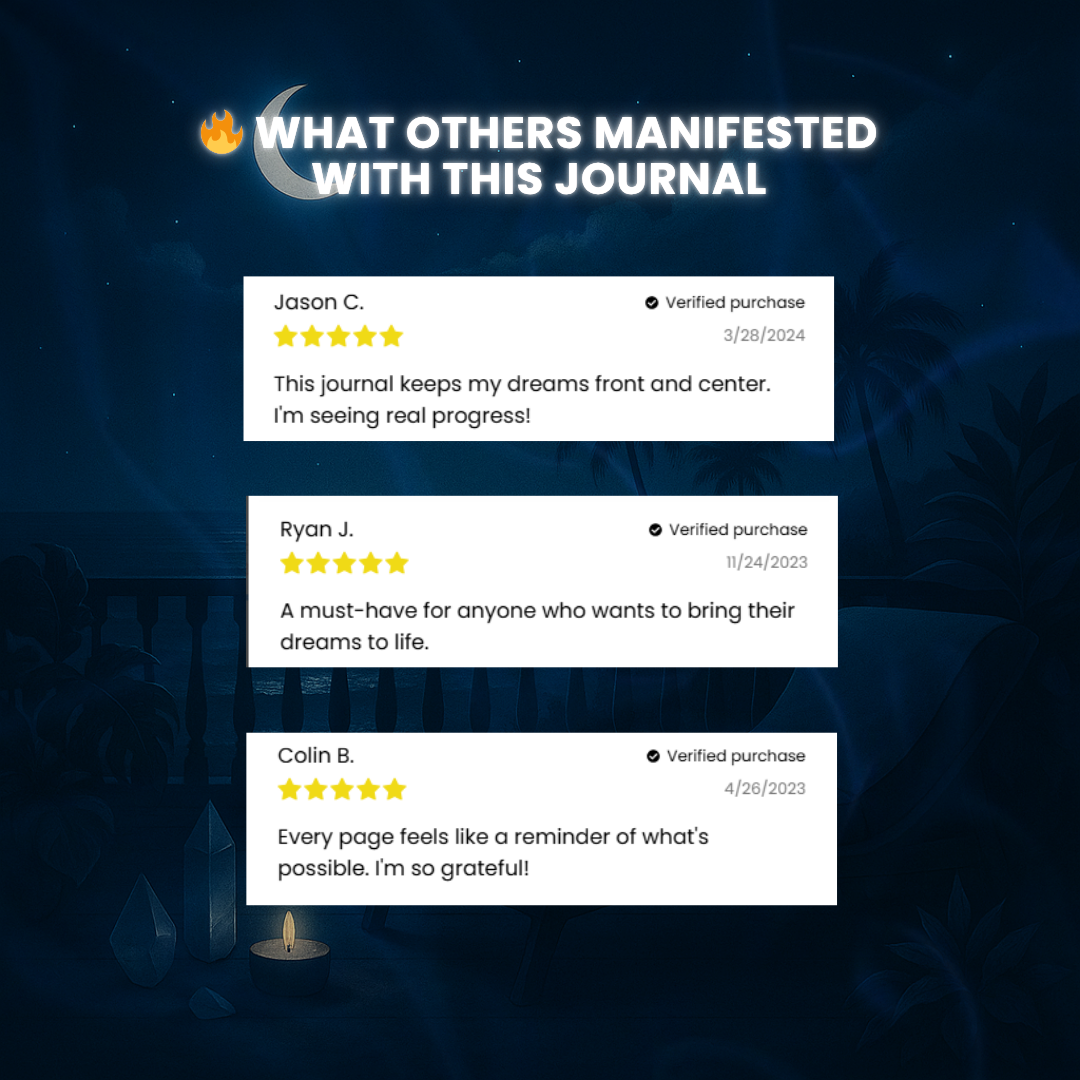 Manifesting Journal: Dream Life Edition ✨