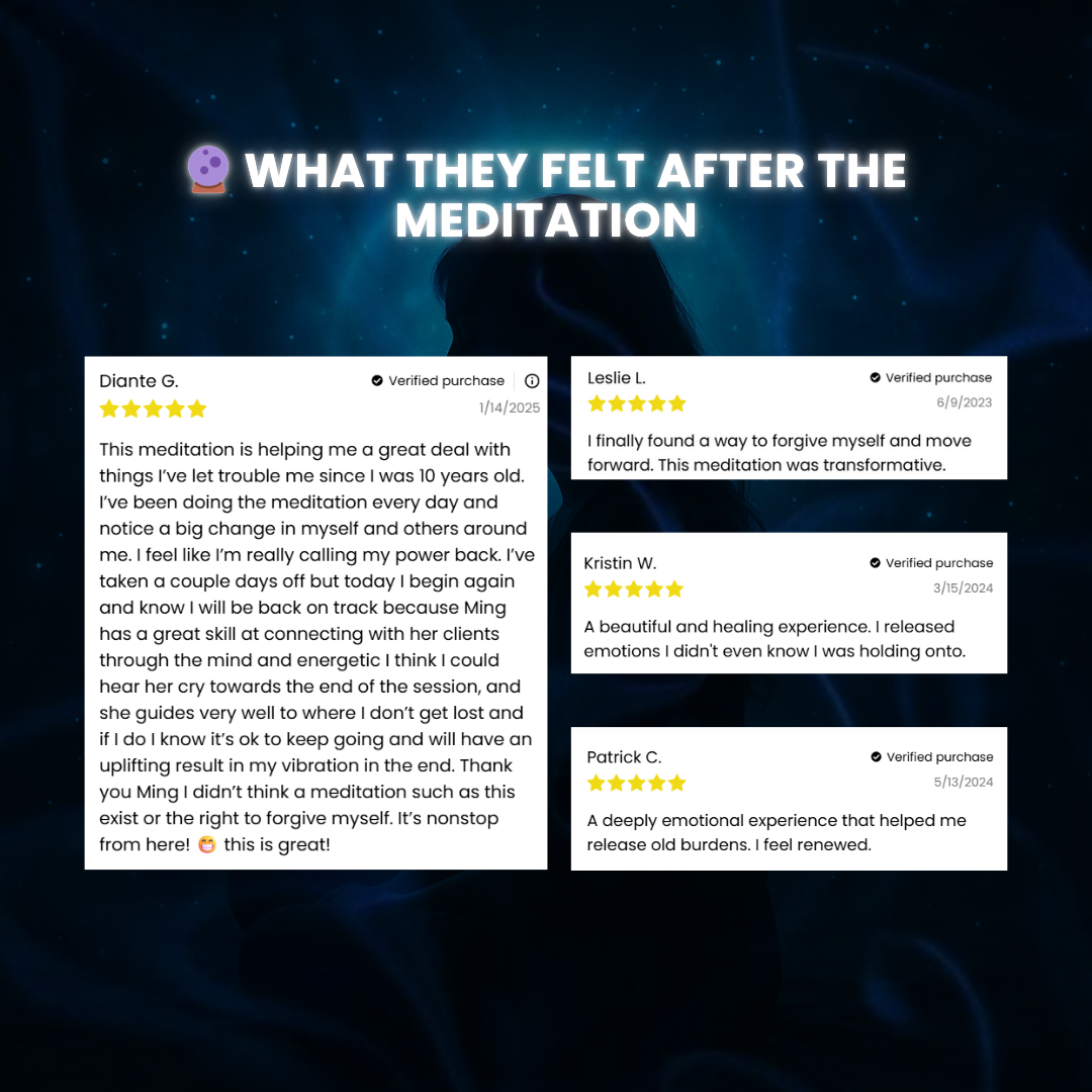 Release and Forgive Yourself Meditation