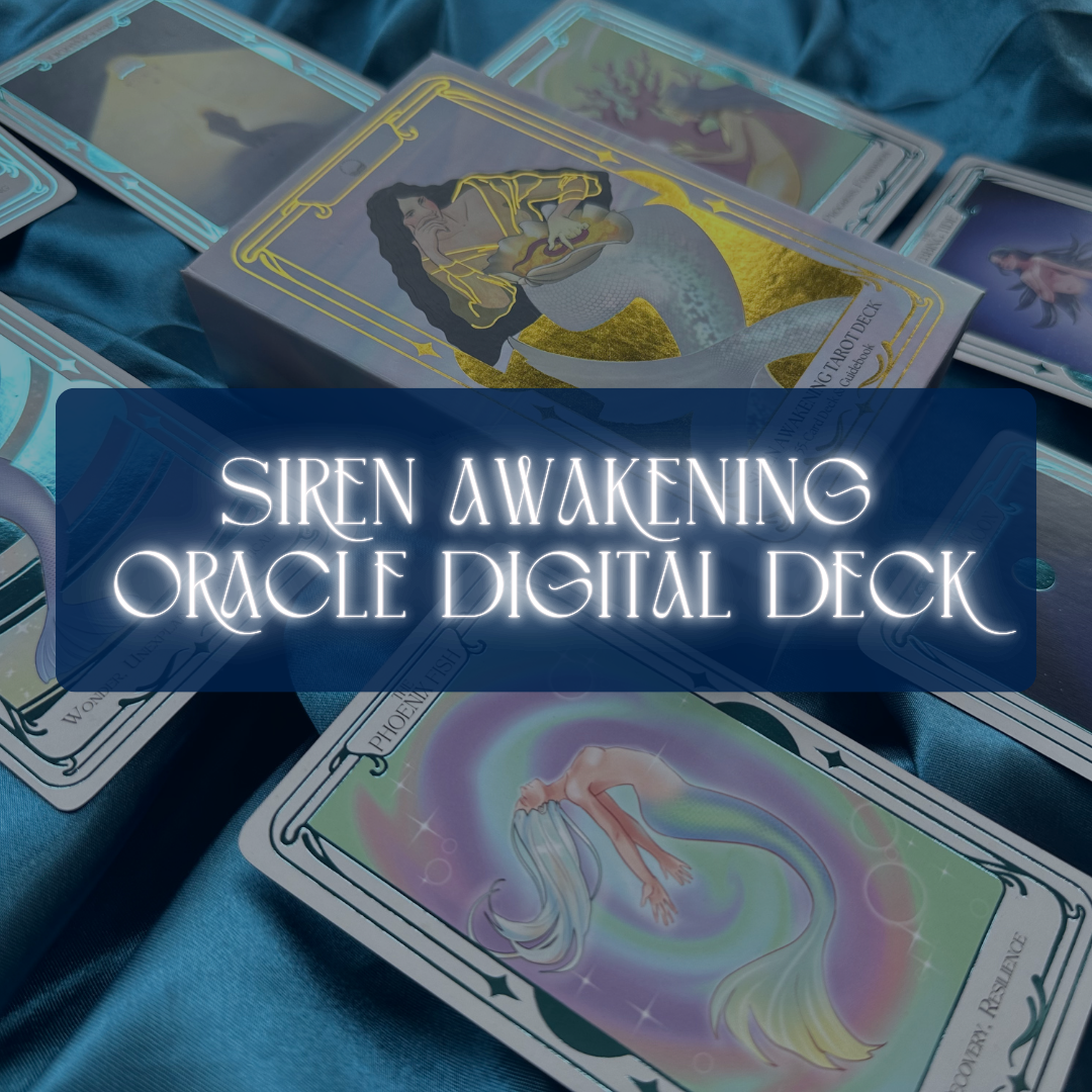 Siren Awakening Oracle Deck — Digital Download (Printable + Digital Use)