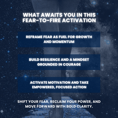 Transform Fear Into Action Meditation