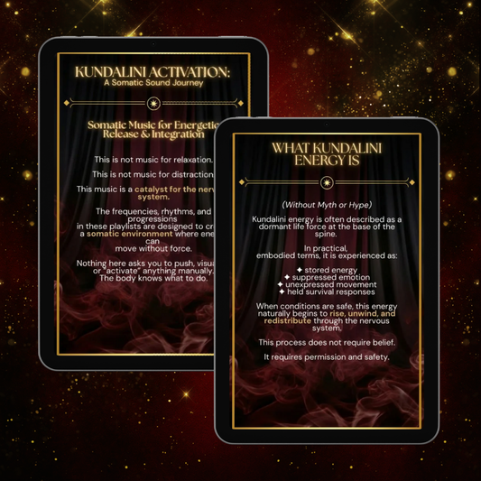 Kundalini Activation: A Somatic Sound Journey