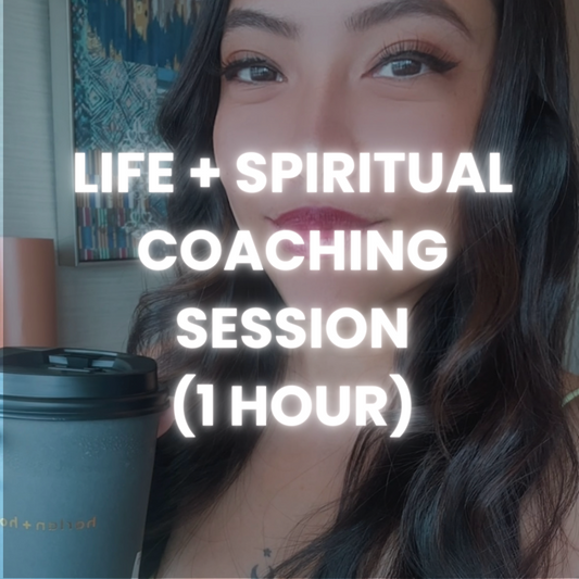 Life + Spiritual Coaching (1 HOUR SESSION)