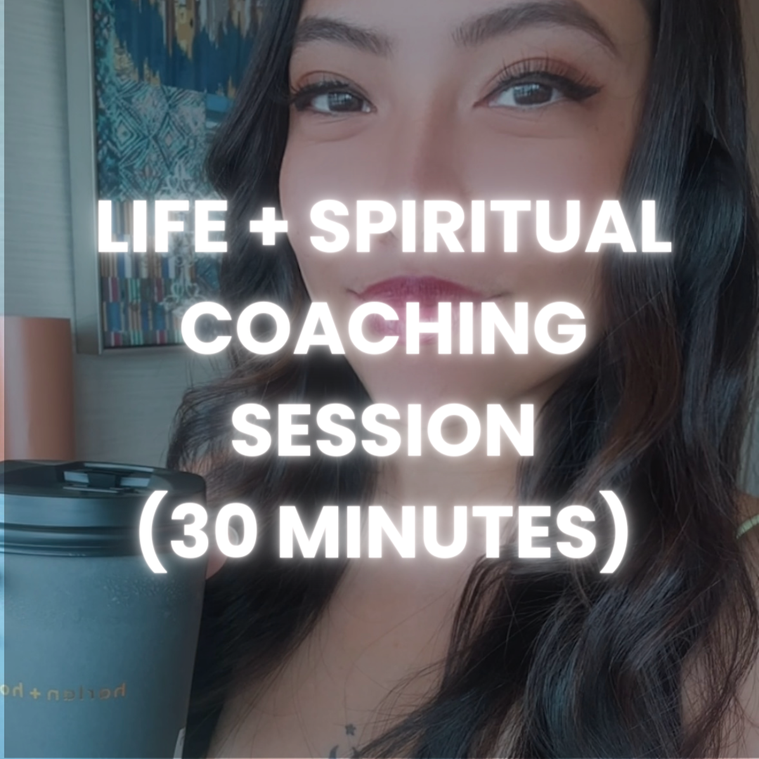 Life + Spiritual Coaching Session (30 Min Session)