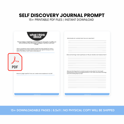 Self-Discovery Journal