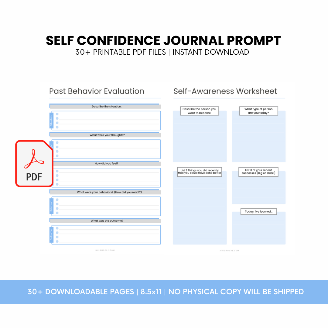 Self-Confidence Journal