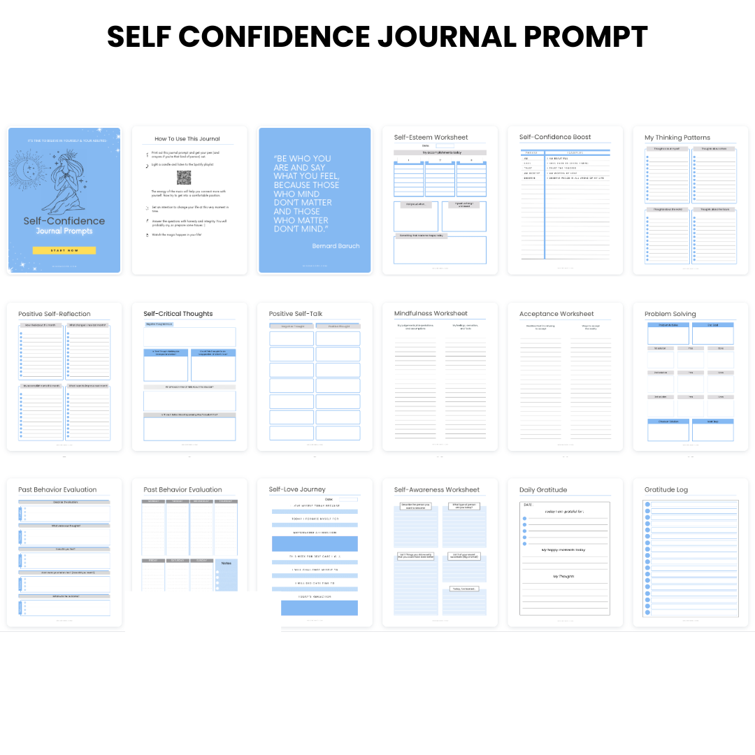 Self-Confidence Journal